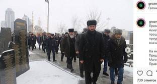 Рамзан Кадыров - Власти Чечни закрепили тренд на траурные митинги 23 февраля - kavkaz-uzel.eu - респ. Чечня