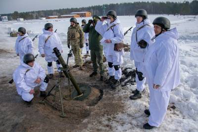 В Черкасской области завершились учения минометчиков: яркие фото и видео - 24tv.ua - Черкасская обл. - Новости