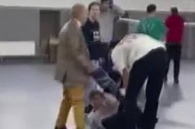 "Головой об пол": под Киевом физрук наказал пятиклассника. ВИДЕО - from-ua.com - Киев - Ирпень