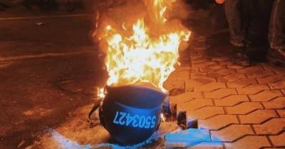 Владимир Зеленский - Сергей Стерненко - Во время акции в поддержку Стерненко полиция задержала 17 человек (видео) - focus.ua - Одесса