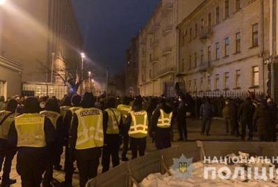 Сергей Стерненко - Акции в поддержку Стерненко: полиция задержала 17 участников протеста - kp.ua - Киев