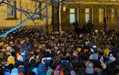 В ходе протеста под Офисом президента пострадали 27 правоохранителей - real-vin.com - Приморье край - Одесса