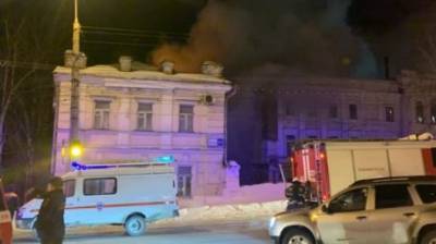 В Пензе в военном госпитале на улице Кирова случился пожар - penzainform.ru - Пенза
