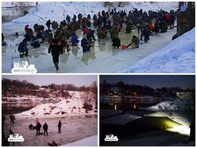Милиция охраняла, ОСВОД пилил: в Гродно ликвидировали самое рыбное место - skuke.net - Интересно