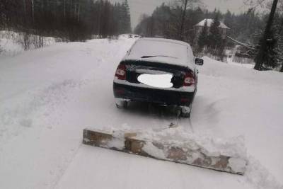 Со снегом жители Тверской области борются с помощью смекалки - tver.mk.ru - Тверская обл. - Верхневолжье
