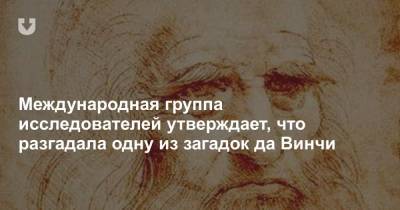 Международная группа исследователей утверждает, что разгадала одну из загадок да Винчи - news.tut.by - Белоруссия