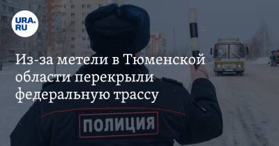 Из-за метели в Тюменской области перекрыли федеральную трассу - ura.news - Тюмень - Тюменская обл. - Омск