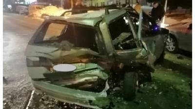 В Курской области пьяный водитель стал виновником ДТП с шестью машинами - piter.tv - Курская обл. - Железногорск