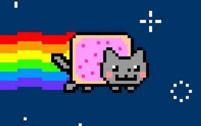 Гифка-мем с пиксельным котом ушла с молотка за полмиллиона долларов - korrespondent.net