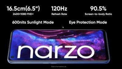 Realme Narzo 30 Pro: новый смартфон среднего уровня с 5G - 24tv.ua - Мали