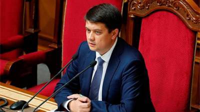 Дмитрий Разумков - Разумков сомневается в том, что законопроект о НАБУ легко пройдет комитет и два чтения в парламенте - bin.ua
