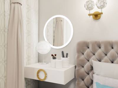 Туалетный столик в спальне: полезные лайфхаки, как все сделать красиво - 24tv.ua