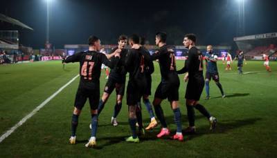Боруссия Менхенгладбах — Манчестер Сити прямая видеотрансляция матча - sportarena.com - Англия - Будапешт