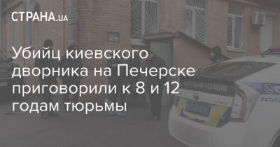 Убийц киевского дворника на Печерске приговорили к 8 и 12 годам тюрьмы - strana.ua - Киев - Печерск