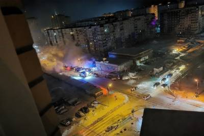 Стали известны подробности пожара на МЖК в Новосибирске - novos.mk.ru - Новосибирск - район Октябрьский, Новосибирск
