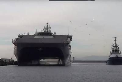 Вблизи строящейся базы ВМФ России замечен американский военный корабль - mk.ru - Вашингтон - Судан