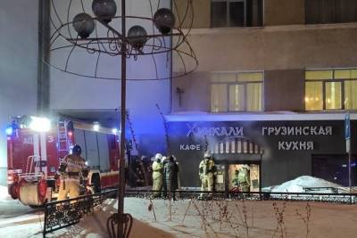 Ночью в Екатеринбурге горела хинкальная - eburg.mk.ru - Екатеринбург - Свердловская обл.