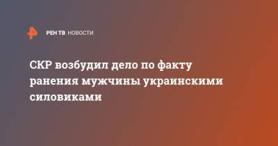 Светлана Петренко - СКР возбудил дело по факту ранения мужчины украинскими силовиками - ren.tv - Украина - Донецк