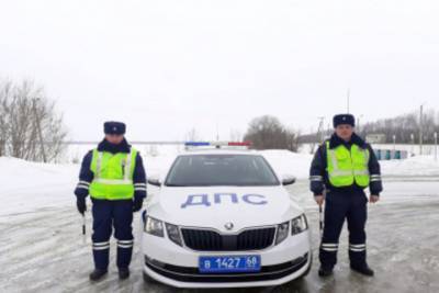 Замерзающую на трассе москвичку спасли тамбовские автоинспекторы - tambov.mk.ru - Москва - Тамбов