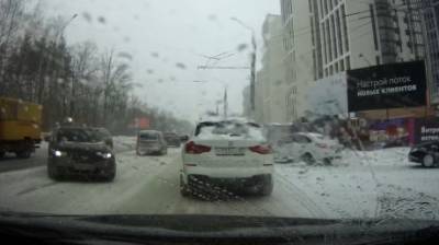 Пензенец снял запрещенный поворот водителя на ул. Окружной - penzainform.ru - Пенза