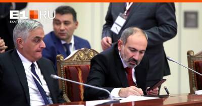 Никол Пашинян - Генштаб Армении потребовал отставки премьера. Пашинян назвал это попыткой переворота - e1.ru - Екатеринбург