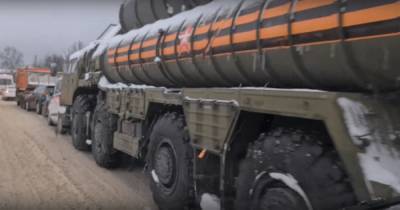 Ракетный комплекс С-400 устроил групповое ДТП на подмосковном шоссе (видео) - focus.ua - Россия - Московская обл.