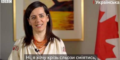 Алеся Украинка - Мелинда Симмонс - 150-летие Леси Украинки: посол Канады зачитала стих поэтессы сразу на трех языках — видео - nv.ua - Англия - Канада - Посол