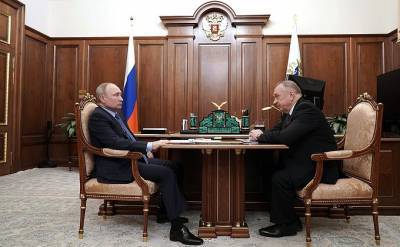 Сергей Катырин - В.Путин - Встреча с главой Торгово-промышленной палаты Сергеем Катыриным - kremlin.ru