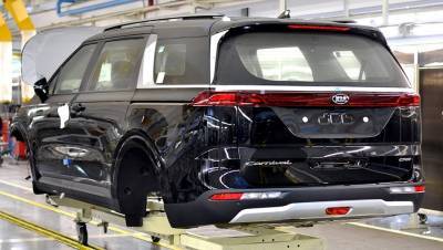 Александр Зайцев - В Калининграде начали выпуск кроссвэна Kia Carnival - dp.ru - Южная Корея - Калининград