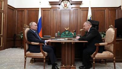 Владимир Путин - Сергей Катырин - Путин встретился с главой Торгово-промышленной палаты Катыриным - iz.ru