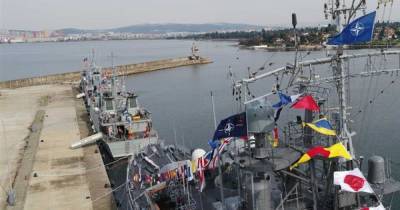 Группа кораблей НАТО вошла в Черное море - tsn.ua - Бейрут