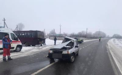 Под Харьковом в ДТП с рейсовым автобусом есть погибшие - news.bigmir.net - Харьковская обл. - Харьков - район Богодуховский