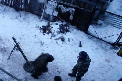 Под Донецком вспыхнул интенсивный бой. За городом пожар - real-vin.com - Украина - Луганская обл. - Горловка - Донецк - Макеевка - Донецкая обл.