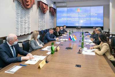 Андрей Бочаров - Губернатор провел рабочую встречу с послом из Индии - volg.mk.ru - Волгоградская обл.