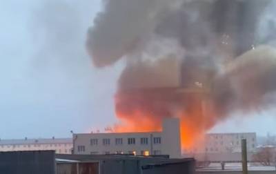 Возле завода в Харькове произошел масштабный пожар - korrespondent.net - Киев - Харьков - Гсчс