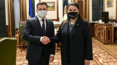 Владимир Зеленский - Оксана Маркарова - Джозеф Байден - Зеленский подписал указ о назначении посла Украины в США - hubs.ua