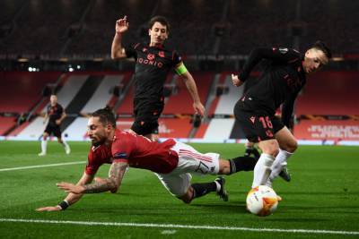 Микель Оярсабаль - Манчестер Юнайтед сыграл вничью с Реалом Сосьедад и вышел в 1/8 финала Лиги Европы - sportarena.com