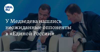 Дмитрий Медведев - Владимир Андреев - Андрей Турчак - У Медведева нашлись неожиданные оппоненты в «Единой России» - ura.news