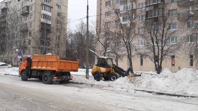 Виктор Борщев - Полный вывоз снега с улиц Петербурга ожидается за две недели - riafan.ru - Петербурга