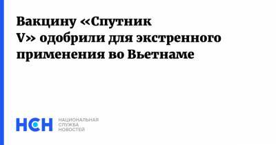 Вакцину «Спутник V» одобрили для экстренного применения во Вьетнаме - nsn.fm - Англия - Вьетнам