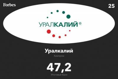 "Уралкалий" вошел в топ-30 по версии Forbes самых экологичных российских компаний - nakanune.ru