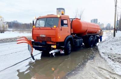 С липецких дорог начали откачивать воду - lipetskmedia.ru