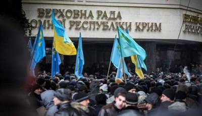 Украина отмечает День сопротивления оккупации Крыма и Севастополя - lenta.ua - Россия - Крым - Симферополь - Севастополь