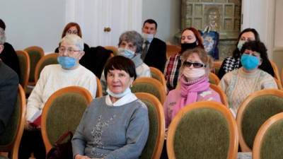 Владимир Васильев - В Выборге местное общество слепых подвело итоги деятельности за 5 лет - piter.tv - образование Выборгский Район