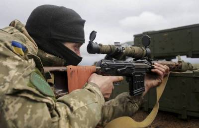 В результате обстрела украинскими карателями ранен военнослужащий НМ ЛНР - news-front.info - ЛНР