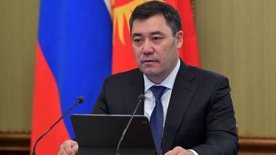 Владимир Путин - Вячеслав Володин - Михаил Мишустин - Валентина Матвиенко - Садыр Жапаров - Президент Киргизии рассказал о подарке Путину - iz.ru - Москва - Киргизия