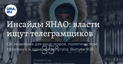 Дмитрий Артюхов - Инсайды ЯНАО: телеграмщики разозлили чиновников - ura.news - окр. Янао