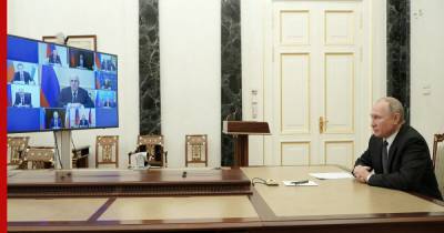 Владимир Колокольцев - Владимир Путин - Дмитрий Медведев - Сергей Лавров - Николай Патрушев - Михаил Мишустин - Путин обсудил с членами Совбеза ситуацию в Нагорном Карабахе - profile.ru