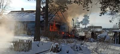Опубликованы кадры с места пожара в Карелии, в котором погибли бабушка и внучка (ФОТО) - stolicaonego.ru - район Медвежьегорский - республика Карелия
