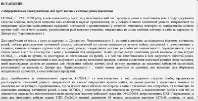 Суд наказал украинца, который вместе с сообщником вырезали кабель из коммуникационного колодца - goodnews.ua - Днепр